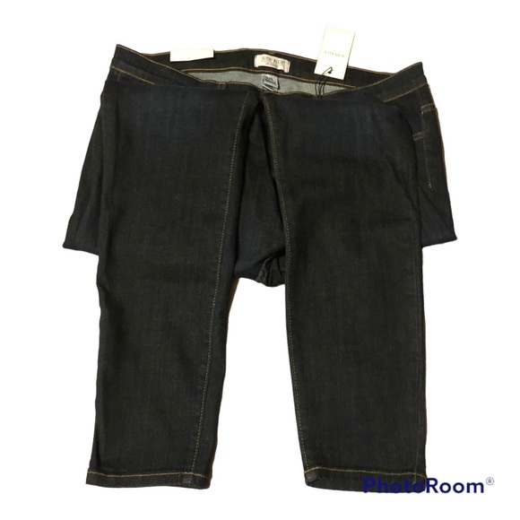 Judy Blue Jeans Mid Rise Skinny Dark Wash 3X NWT - Picture 6 of 8